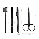 Tweezer Clips Scissors Stainless Steel Eye Brow