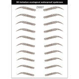 4D Hair Like Eyebrows Makeup Waterproof Eyebrow