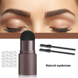 6 Colour Natural Stick Hair Line Contour Template Eyebrow