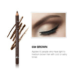 12pcs Waterproof Eye Brow Pencil Black Brown