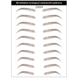 4D Hair Like Eyebrows Makeup Waterproof Eyebrow