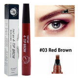 4 Points Eyebrow Pen Waterproof Liquid Brow Pencil