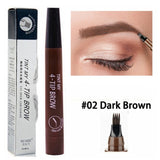 4 Points Eyebrow Pen Waterproof Liquid Brow Pencil