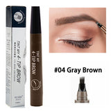 4 Points Eyebrow Pen Waterproof Liquid Brow Pencil